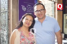 Cristal González y Mariano Lizarraga