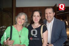 Pita Rodríguez, Angelina Torres y Eduardo Calva