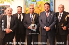Lic. Jorge Marcelino Trejo, Lic. Enrique Durán Córdova, Lic. Héctor Tinajero, Lic. Víctor Sánchez y Lic. Enrique Durán Llamas.