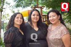 María Ascencio, Verónica Rivera y Sandra Chong