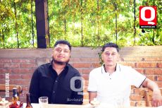 Uziel Trujillo y César Solis
