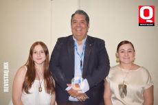 Begoña Smith, Alfredo de Alba y Rocío Contreras