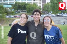 Francenca Gargano, Gael Hernández y Norma Aguado