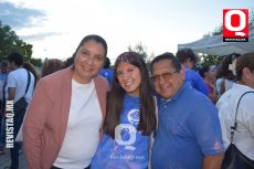 Luisa García, Andrea Barco y Antonio Barco