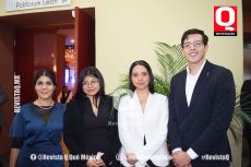 Claudia Sánchez,  Samara Peréz,  Sofía Salazar y Luis Manuel Acosta