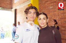 Zander Manrrique y Marcela Jauregui