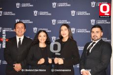 Víctor Martínez,  Susana Ramos,  Alejandra Sandoval y Moisés Rodríguez de agencia Melissandre Harrigan Profecional Hostess
