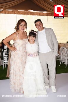 Blanca Fonseca,  Lucerito González  y Óscar Vázquez