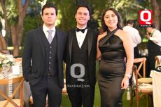 Erik García, Arturo García y María Fernanda García.