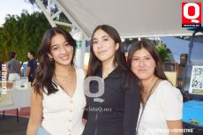 Liciana Cerda, Nuria Obregón y Gina Mejía