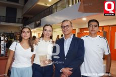 Michelle Lanuza, Natalia Carrasco, Ignacio Lanuza y Mauro Lanuza