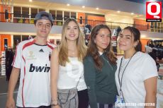 Sebastian Márquez, Vivían Martínez, Sofía Lanuza e Isabela Godínez