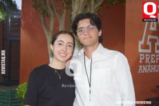 Monse Chagoya y Andrés Lagarda