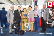Dr. José Elizarraraz, Dr. Marco Vargas Maciel, Dra. Josefina Lira, Dr. Rafa y Dr. Eduardo Juárez y Julio Soto Galindo