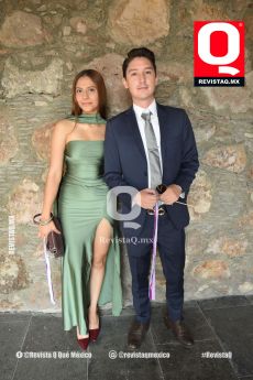 Abril Ramírez y Andrian Munguia
