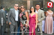 Ubaldo Huerta, Diana Solano, Roxana Martínez y Diego Huerta