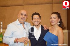 Héctor Anaya, Diego Espinosa y Paty Muñoz