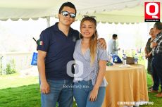 Israel Lezama y Leslie Chávez