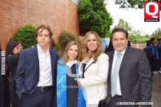 Juan Carlos Hernández,  Bárbara Hernández, Lupita Nava y Juan Carlos Hernández