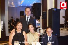 Jessica Zamayoa, Efrain Gutiérrez,  Sofía Gutiérrez y Benjamin Gutiérrez