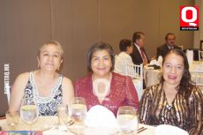 Judith Pelcastre, María del Carmen García y Alma Delia Sánchez
