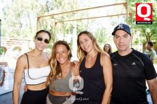 Ayari Torreblanca,  Paola Ledesma,  Itzel Torreblanca y Víctor Noriega