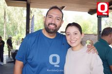 Hugo Reding y Geraldine Peréz