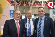 Alfredo Padilla,  Joaquín Espinoza y  Salomón Ceballos