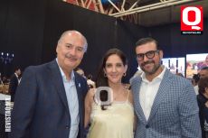Gerardo González, Valeria Aurelio y David Novoa