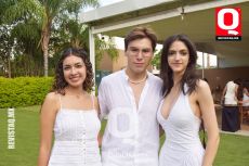A   Elena Zapata, Alejandro Ortiz y Emilia Salem
