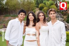 Líderes y populares, Mateo Montenegro, Naomi Sashida, Daniela Lara y Diego González