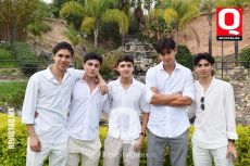 Ricardo Hernández, Federico Ruenes, Daniel Muñoz,  Valentino Gardini y Matias Ayala