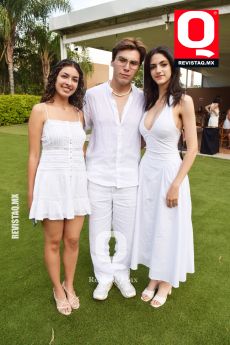 Siempre amables, Elena Zapata, Alejandro Ortiz y Emilia Salem
