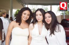 Victoria Reyes,  Renata Mireles y América Morales