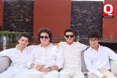 Rubén Rosas, Alonso Barajas, Julian Couty y Mateo Medina