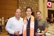 Álvaro Torres,  Alonso Torres y Lorena Díaz del Castillo