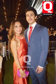 Alexa de la Tejera y Daniel Torres