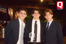 Joaquín Urteaga,  Carlos Gutiérrez y Mariano Orozco
