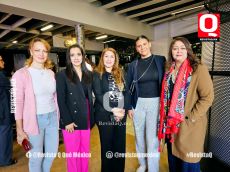 Amables, Irina Tarakanova, Carmen Eugenia  Hernández, Julieta Cortés yLucy Gutiérrez