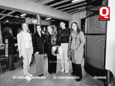 Irina Tarakanova, Carmen Eugenia  Hernández, Julieta Cortés yLucy Gutiérrez