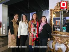 Silvia de Alba, Cynthia Chagolla, Lucy Cortés y Laura Calderón