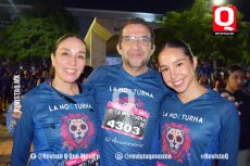 Claudia Macias, Alejandro Padilla y Paula Padilla