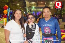 Irma Alba, Paula Martínez y Gerardo Martínez