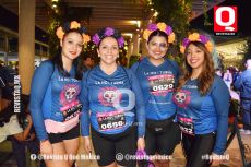 Migda Flores,  Mitzi Marín, Olga Morales y Laura Lozano