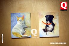 La muestra ofreció a los asistentes una inmersión en la calidad pictórica del artista