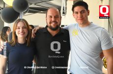 Isaura Pérez, Alex Pérez y Romario Quezada