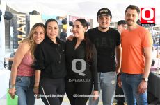 Mariana López, Rosa María Urrutia, Vanessa Ramírez, Jordi González y Gerardo Moreno