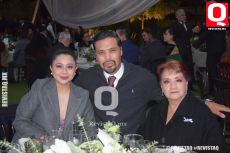 Suemy Oliva, Francisco Sandoval y Yolanda Valera