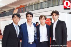 Gerardo Vega, Emiliano Velazquez, Juan Carlos Hernández y Marcelo Díaz