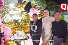 Sergio Rocha,  Fanny Torres y Hugo Luna